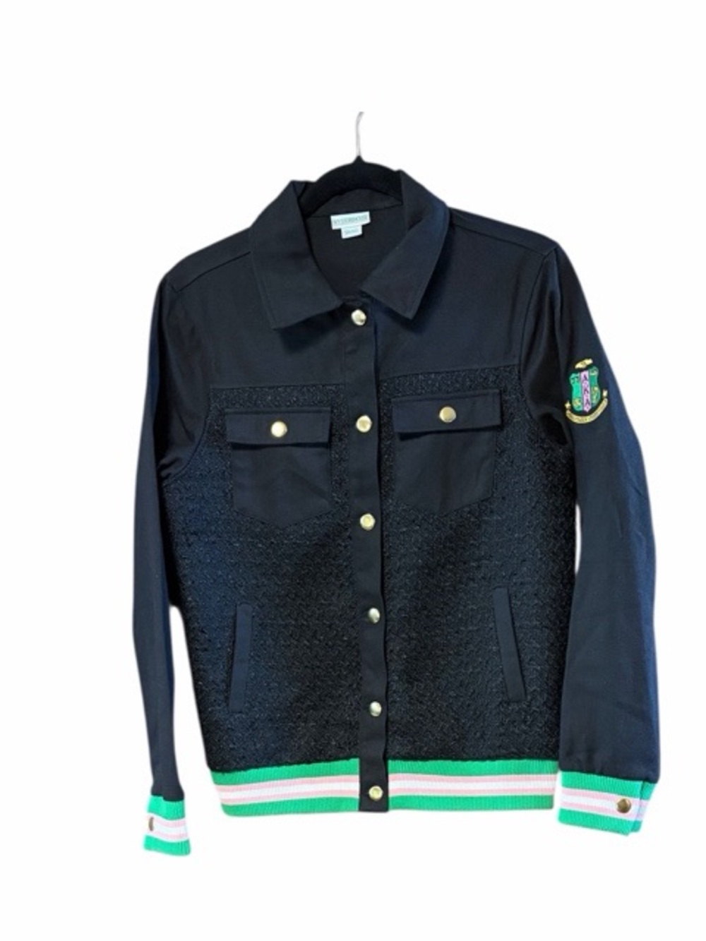 Ivy Storehouse Alpha Kappa Alpha AKA Sorority Varsity Twill Jacket